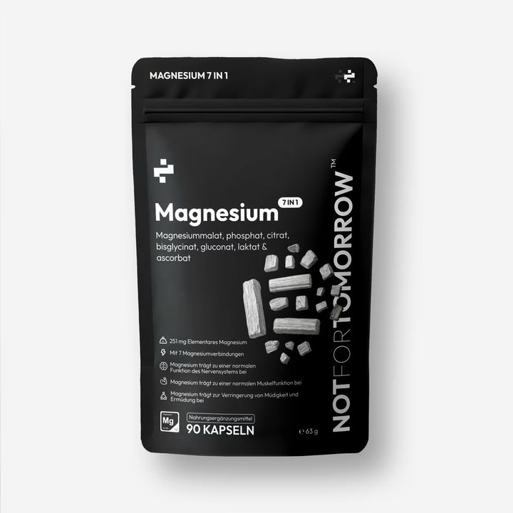 NOTFORTOMORROW Magnesium 7 in 1 capsules, a multi-form magnesium complex