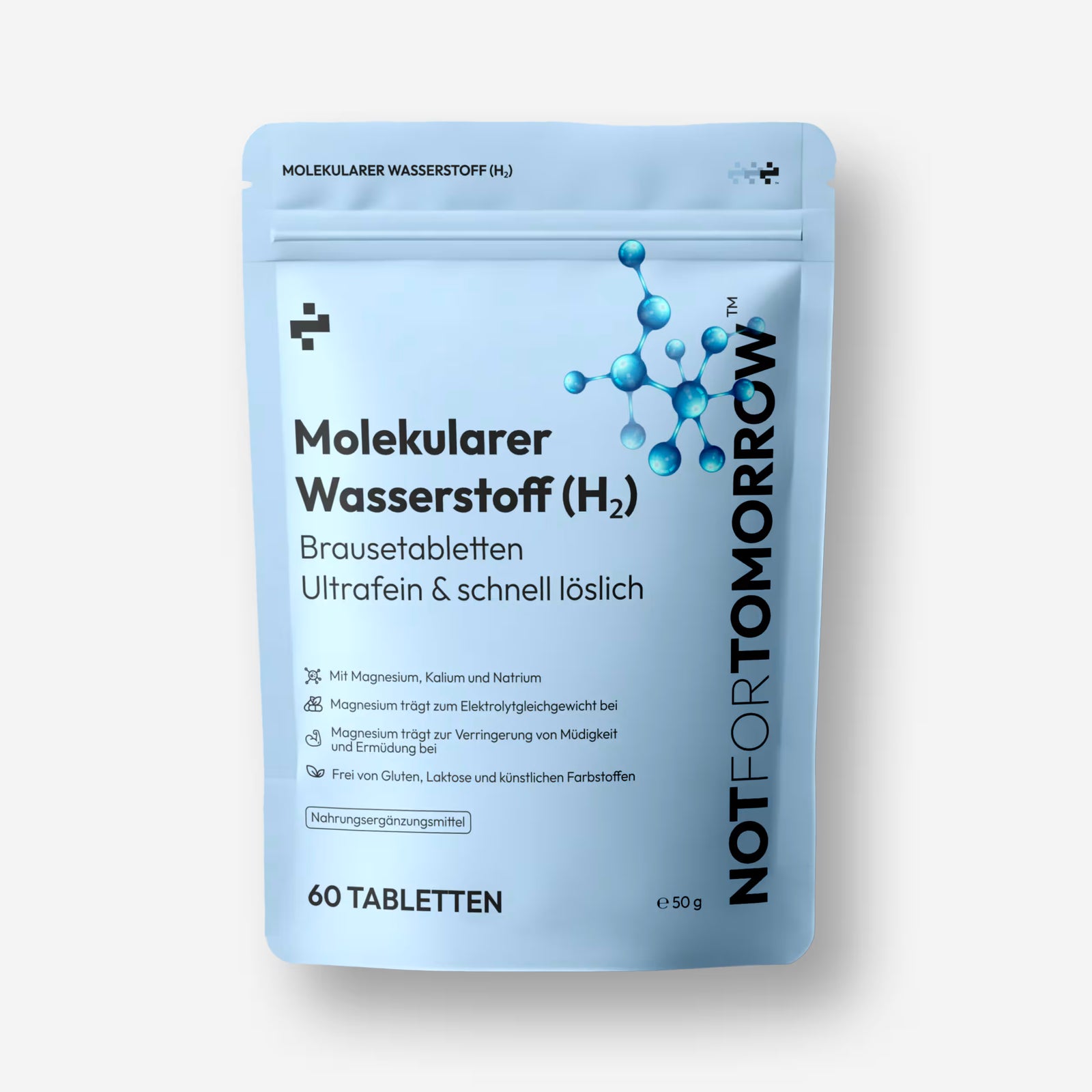 Molekylære Hydrogen Tablets - Hydrogan Vandtabletter (H₂)