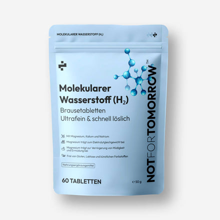 Molekulare Wasserstofftabletten – Hydrogen-Wassertabletten (H₂)