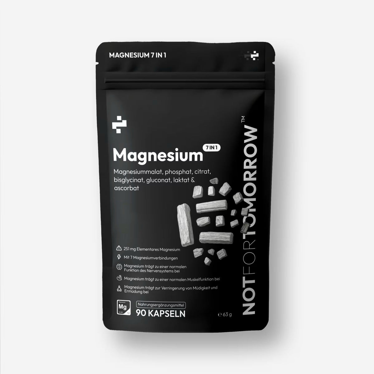 NOTFORTOMORROW Magnesium 7 in 1 capsules, a multi-form magnesium complex