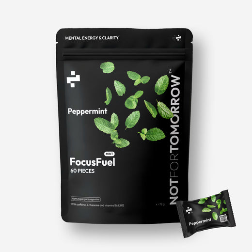 FocusFuel  Caffeine - L-Theanine - Vitamin B6 - Vitamin B12