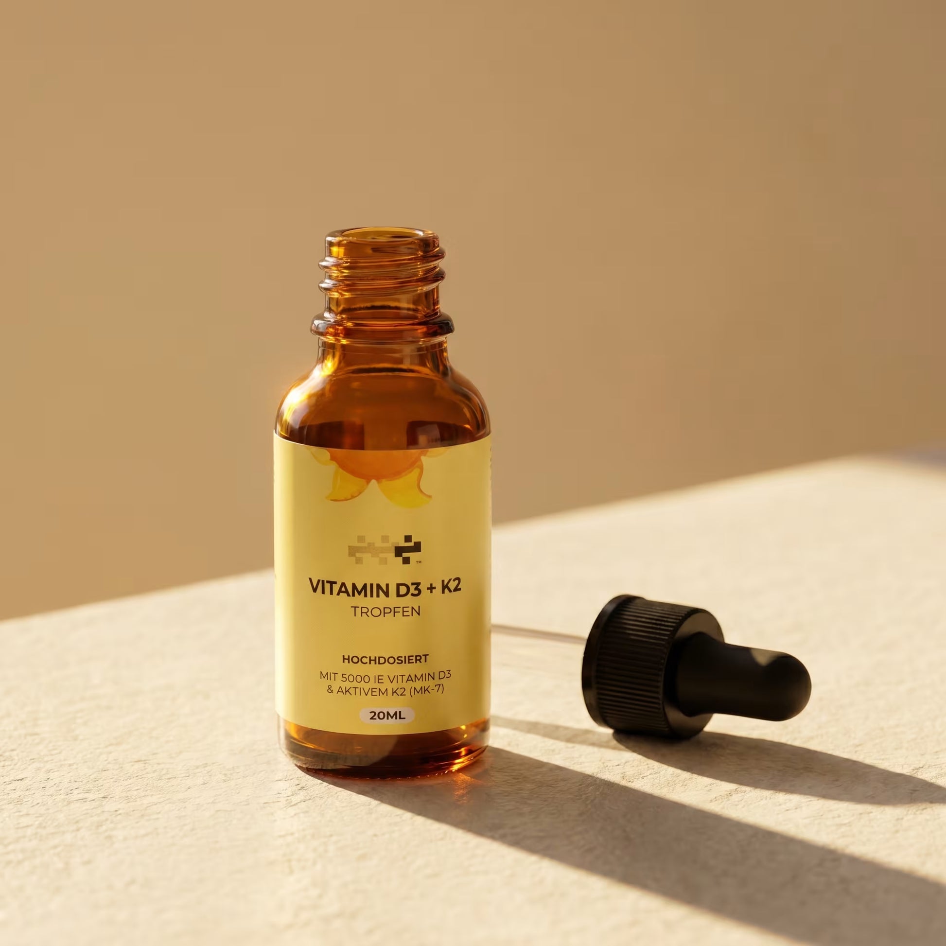 Vitamin D3 + K2 drops 5000 IE (MK-7)