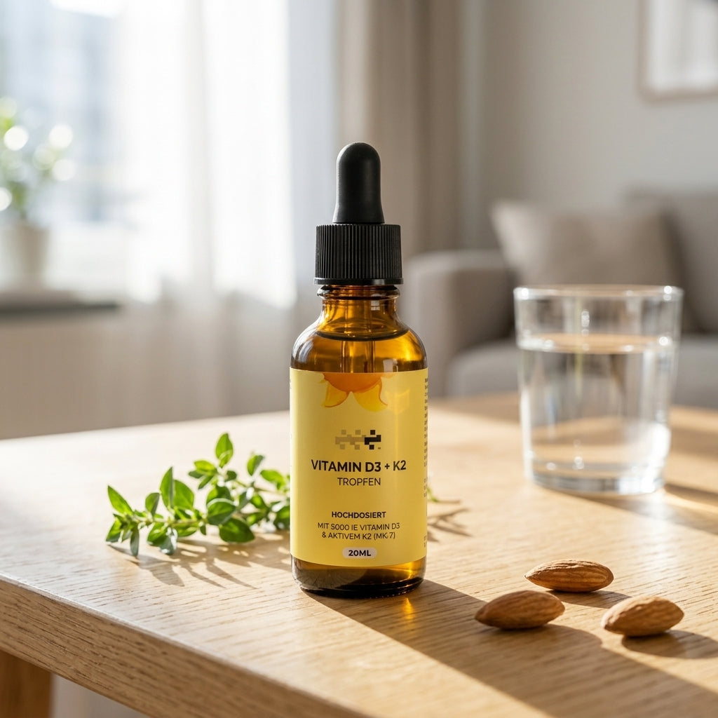 Vitamin D3 + K2 drops 5000 IE (MK-7)