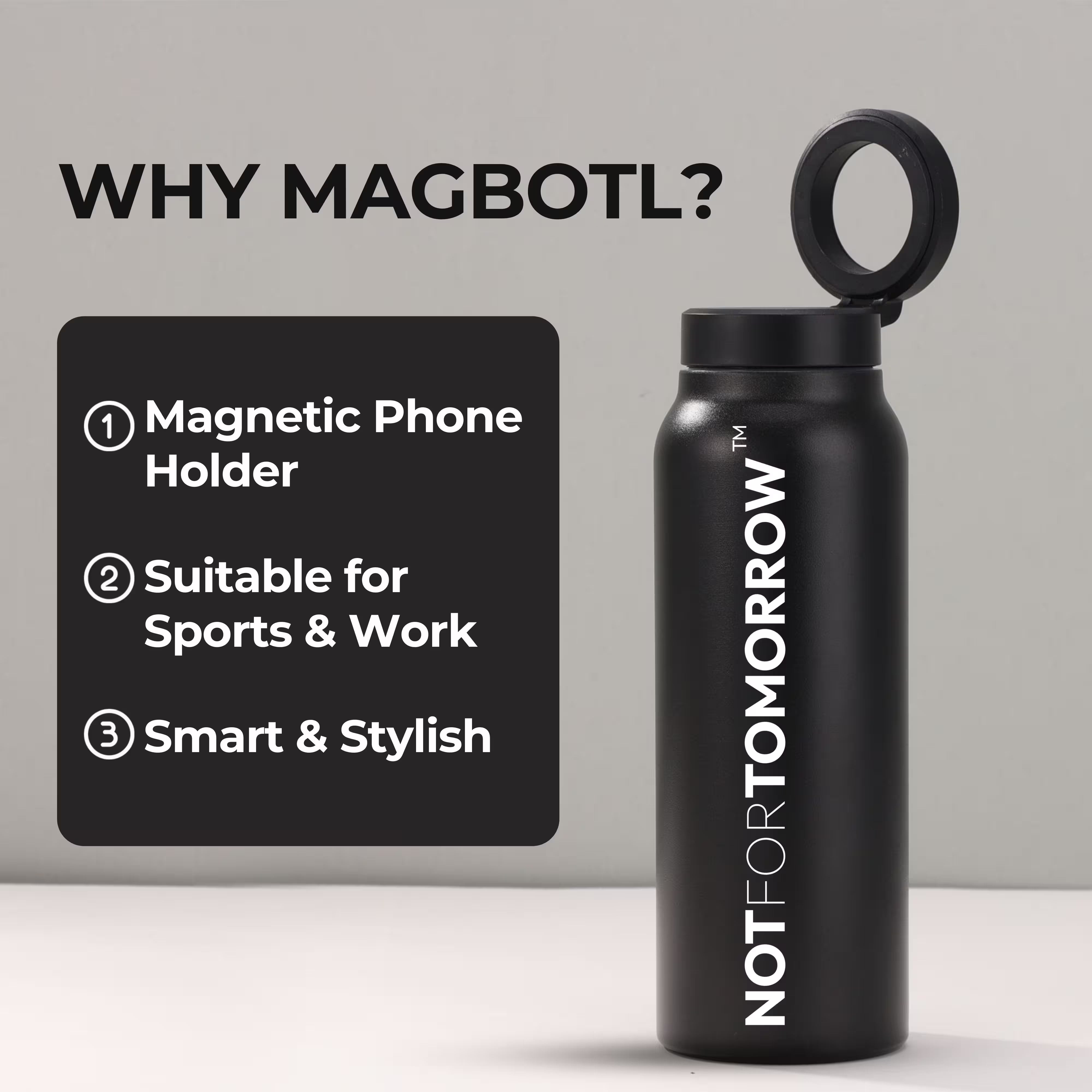 MAGBOTL Vesipullo Kaksoiselementtinen eristys