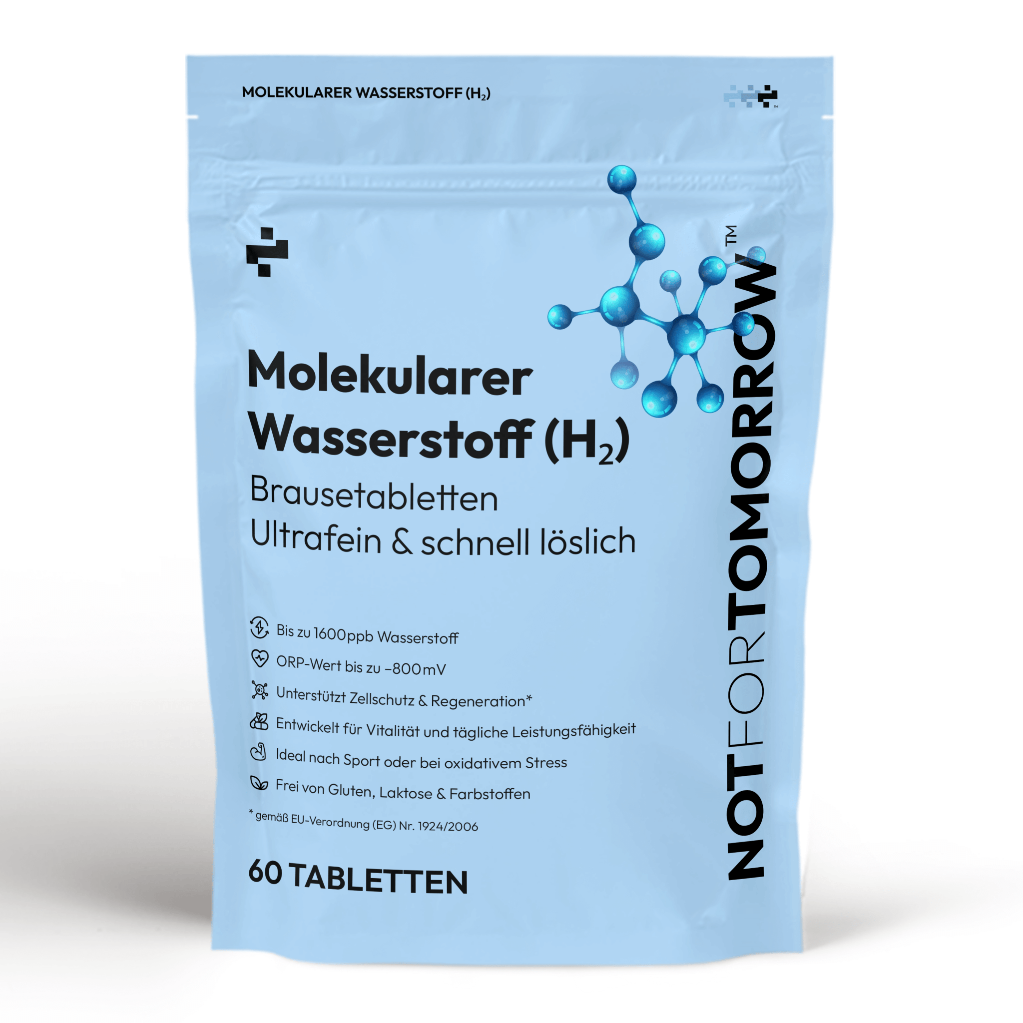 Moleculaire Waterstoftabletten - Hydrogan Water Tablets (H₂) - NOT FOR TOMORROW