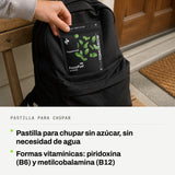 Pastilla para chupar: Pastilla para chupar sin azúcar, sin necesidad de agua. Formas vitamínicas: piridoxina (B6) y metilcobalamina (B12).