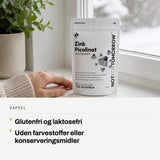 Kapsel: Glutenfri og laktosefri. Uden farvestoffer eller konserveringsmidler.