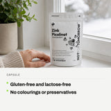 Capsule: Gluten-free and lactose-free. No colourings or preservatives.