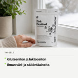 Kapseli: Gluteeniton ja laktoositon. Ilman väri- ja säilöntäaineita.