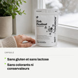 Capsule: Sans gluten et sans lactose. Sans colorants ni conservateurs.