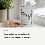 Capsula: Senza glutine e senza lattosio. Senza coloranti né conservanti.