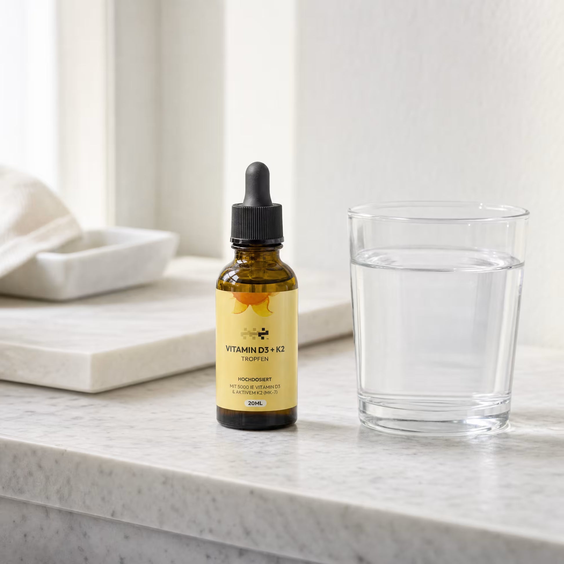 Vitamin D3 + K2 drops 5000 IE (MK-7)